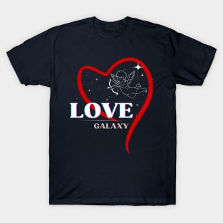 Love Galaxy cupid constellation T-Shirt